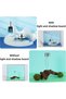 WALALLA Small Product Photography Backdrop Kit, Food Photography Background Board Set with Light Sha - 5