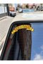Sassy Yellow Ribbon Design Car Window Sticker - 2