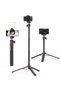 MT-44 Extendable Phone Tripod, 59" Selfie Stick Phone Vlog Tripod Stand with 2 in 1 Phone Cli