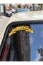 Sassy Yellow Ribbon Design Car Window Sticker - 2