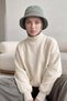 Winter Inner Lined Hijab Bucket Hat,B-103O - 3