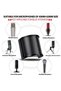 SJet Pop Filter, Layers Metal Mesh & Foam & Etamine Layer Microphone Windscreen Cover Handheld Mic S - 3
