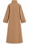 Camel Vittoria Button Detailed Coat - 2Y2511 - 2