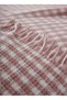 Valeria Cotton Fringed Tv Blanket 180X220Cm 5 Different Colors |   Cotton Blanket |   Powder - 3