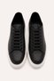 Men's Black Seasonal Sneaker Leather Shoes - 3