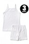 Girl's 3-Piece 100% Cotton Set Thin Strap Athlete Boxer Daily Comfortable Cut (8460-3)