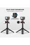 Flymile Selfie Tripod for DJI Osmo Action 5 Pro, 21” Extension Rod, Protable Tripod Stand with Magne - 4