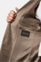 7 Drop Slim Fit Slim Fit 100% Wool Mono Collar Italian Classic Jacket - 4