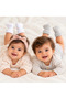 4-Pack Baby Socks, White & Gray Terry Cuff, Seamless Toe, Cotton Blend for Newborns & Toddlers | Best Price UAE - 5