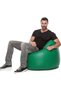 Comfy Classic Pvc Large Adult Bean Bag Dark Green With Bouncy Beans Filling - 2