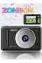 ZONBON 4K Digital Camera – 50MP CCD，Kids’ Camera Point and Shoot with 8X Zoom, Includes 32GB SD Card