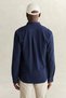 Men's Navy Blue Regular Fit 100% Cotton Shirt - 2