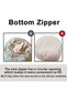 Stuffed Animal Storage Bean Bag Cover Without Filler, Soft Large Capacity Stuffable Bean Bag Chair C - 2