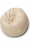 Harmony Home Puffy Leather Bean Bag | Versatile Comfy Lounge & Bedroom Seating | Water-Repellent | D - 4