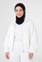 Winter Combed Cotton Cap with Neck Cover and Headphone Entry, B-94O - 2