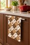 Coffee Corner Digital Printed Tea Towel 35X50 cm Cotton Kitchen Towel - 2