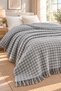 Valeria Cotton Fringed Tv Blanket 180X220Cm 5 Different Colors |   Cotton Blanket | - 2