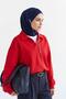 Winter Combed Cotton Cap with Neck Cover and Headphone Entry, B-94O
