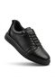Berlanty 8300 Black Genuine Leather Orthopedic Non-Slip Sole Winter Men's Shoes - 4