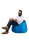 PVC Bean Bag Blue 85x55x55cm - 3