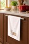 Decorative Radio Cotton Kitchen Towel 35X50 cm Digital Printed Drying Cloth - 2