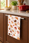 Snacks Digital Printed Tea Towel 35X50 cm Cotton Kitchen Towel - 2