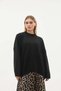 Women's Casual Knitted Crew Neck Oversize Sweater