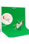 Arabest 10 Ft x 20 Ft Photography Backdrop Green Screen, Green Background Non-Reflective Fabric Wrin - 5