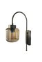 Aveline Honey Colored Glass E27 Modern Single Wall Sconce - 7