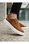Ba0581 Men's Sneaker Daily Casual Sports Shoes Brown White Sole - 4