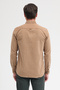 100% Cotton Long Sleeve Velvet Shirt - 8