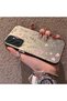 Samsung Galaxy M15 Compatible Pink Branch Flower Case, Shockproof Silicone, Stylish - 2