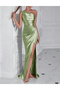 Rochie lunga, Verde - 5