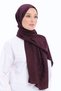 Alia Shawl - Vo Como Pattern - Plum - 3