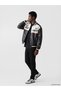 Timeless Clothing & Timeless Choices Relaxed Fit College-Style Stand-Up Collar Men’s Leather-Look Jacket - 3