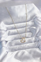 316L Steel Chain Gold Color Model Women's Necklace - 2