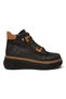 D26Kb-4415 Daily Nubuck Black Women's Boots