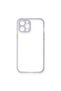 Apple iPhone 12 Pro Max Case Miami Transparent Silicone - Lilac - 2