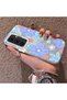 Samsung Galaxy S25 Fe Compatible Floral Strawberry Mix Pattern Case, Protective, Daily Use