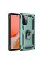 Samsung Galaxy A72 Case Sofia Silicone Cover with Ring - Green