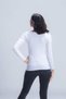 Solid Cotton Round-Neck Top - 3