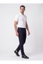Navy Blue Side Elastic Regular Fit Men's Jogger Pants - 2