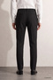 Relaxed Fit (No Pile) Black Striped Jogger Pants - 2