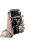 iPhone 17 Pro Max Compatible Graffiti Style Black Cat Printed Case, Long-Lasting, Cool - 2