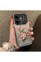 Tecno Pova 6/Pova 6 Pro 5g Compatible Rose and Text Pattern Case, Protective, Daily Use