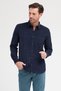 100% Cotton Long Sleeve Velvet Shirt - 6