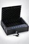 Fingerprint Password Gun Safe Portable Metal Safe with Key 32X25X8 cm - 4