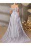 Rochie lunga, Gri - 3