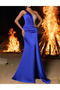 Rochie lunga, Bleumarin - 4