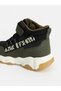 Ozmarka New Season Khaki Lace-Up and Velcro Boys' Boots - 3